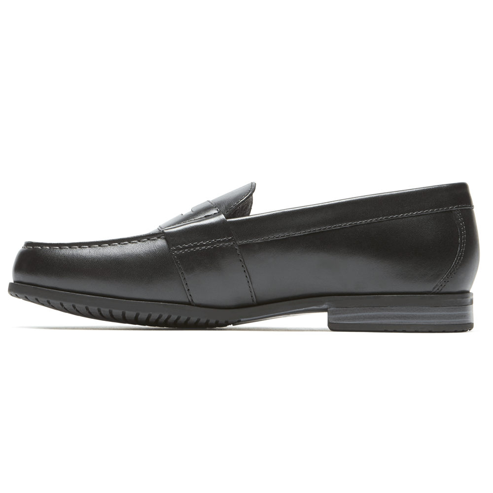 Mocassins Rockport Homem Pretas - Classic Lite 2 Penny - 09136KQNR